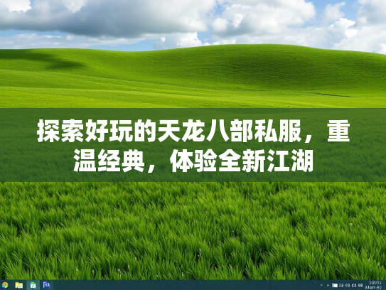 探索好玩的天龙八部私服，重温经典，体验全新江湖  第1张