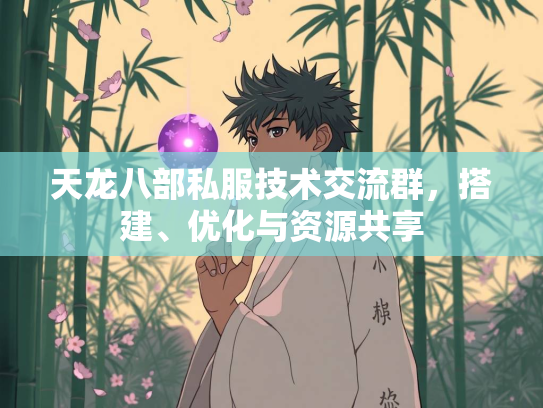天龙八部私服技术交流群，搭建、优化与资源共享