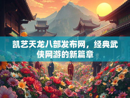 凯艺天龙八部发布网，经典武侠网游的新篇章