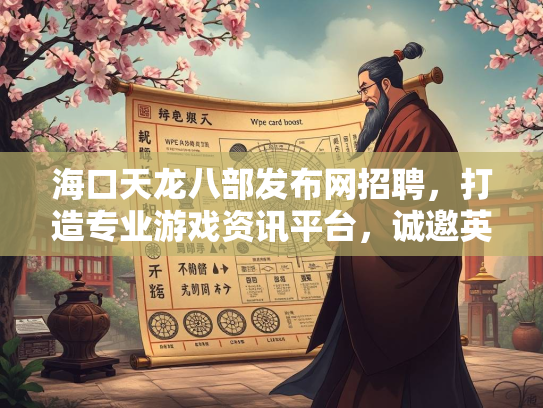 海口天龙八部发布网招聘，打造专业游戏资讯平台，诚邀英才加入  第1张