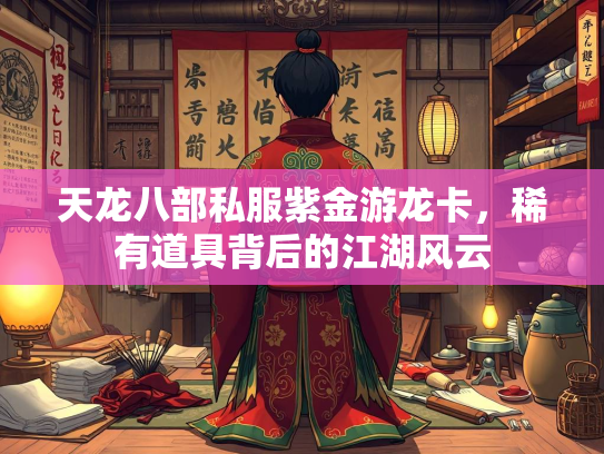 天龙八部私服紫金游龙卡，稀有道具背后的江湖风云