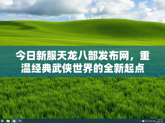 今日新服天龙八部发布网，重温经典武侠世界的全新起点  第4张