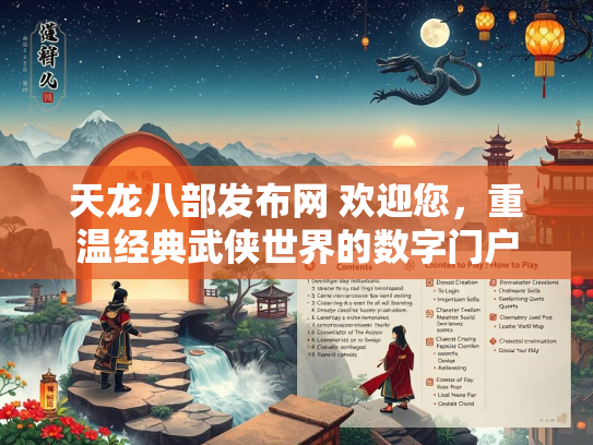 天龙八部发布网 欢迎您，重温经典武侠世界的数字门户  第3张
