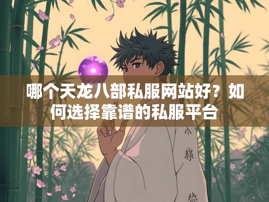 哪个天龙八部私服网站好？如何选择靠谱的私服平台  第4张