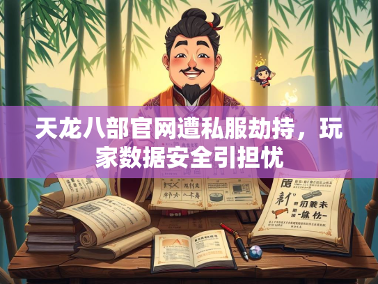 天龙八部官网遭私服劫持，玩家数据安全引担忧