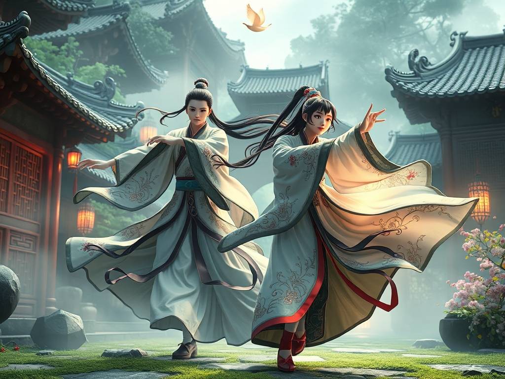 天龙八部唯美3D版私服，重温经典武侠世界的绝美体验