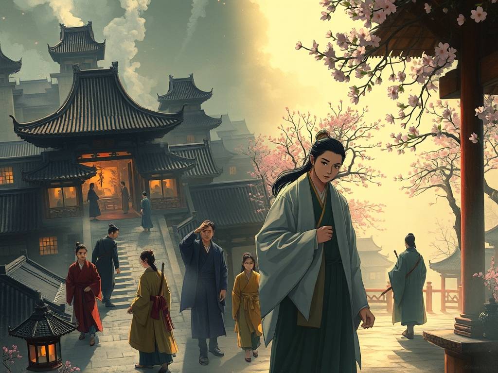 金枝欲孽与天龙八部，权谋江湖与私服世界的双重镜像  第2张