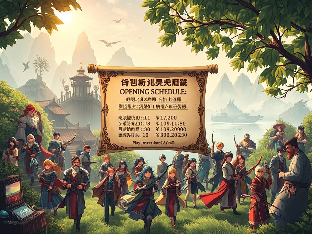 天龙八部3私服开服表，最新服务器开放时间与玩法指南