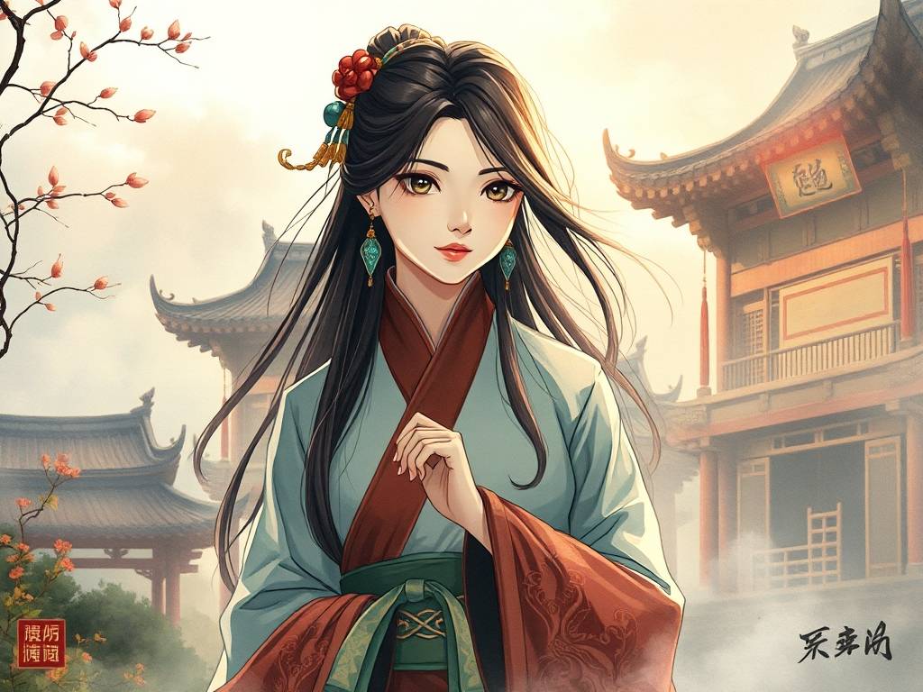 天龙八部私服国色天香，经典武侠世界的另类绽放
