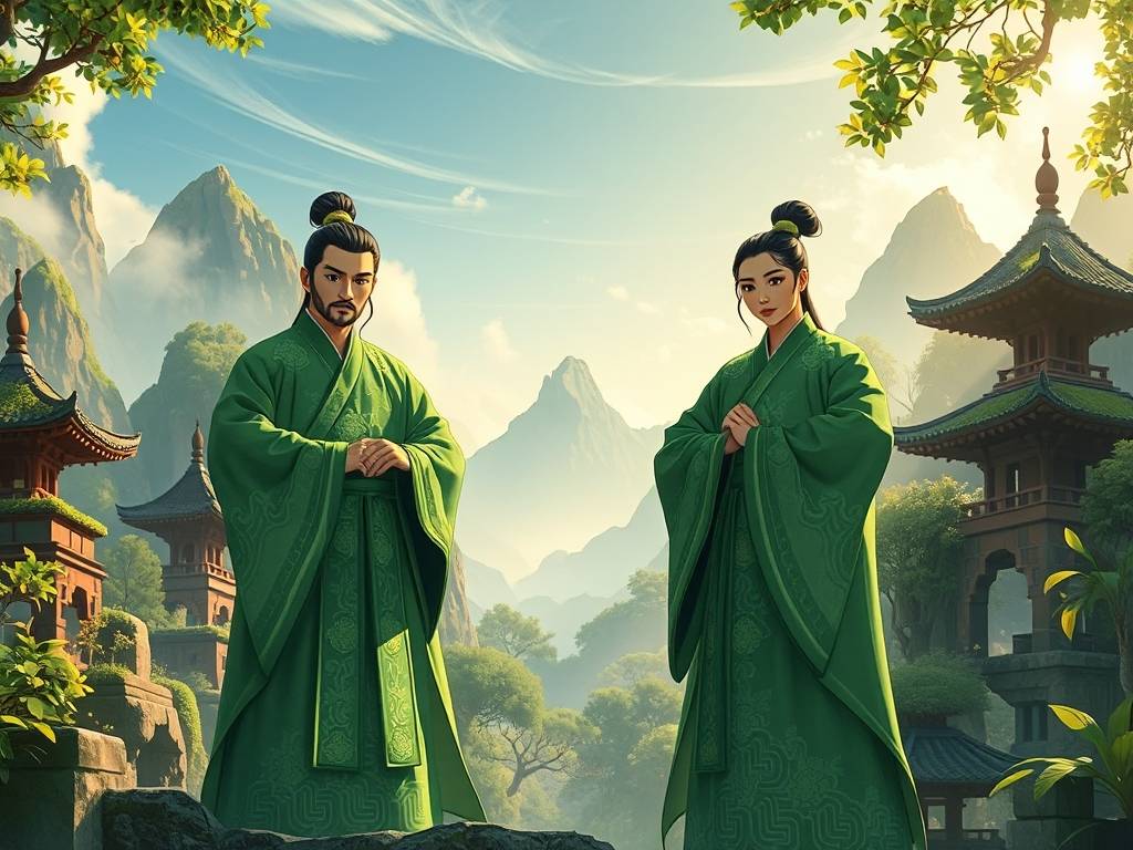 全新绿色天龙八部私服震撼开启，经典武侠世界等你探索！