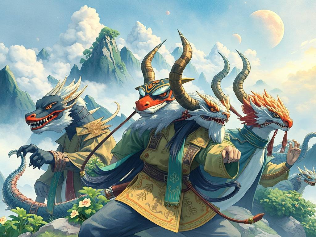 天龙八部捉妖记私服，当武侠与玄幻碰撞的奇幻世界