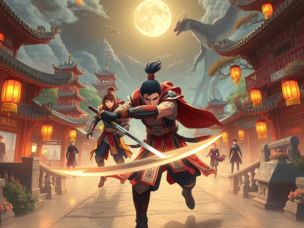 天龙八部变态版SF手游下载，畅享极致武侠体验(1)
