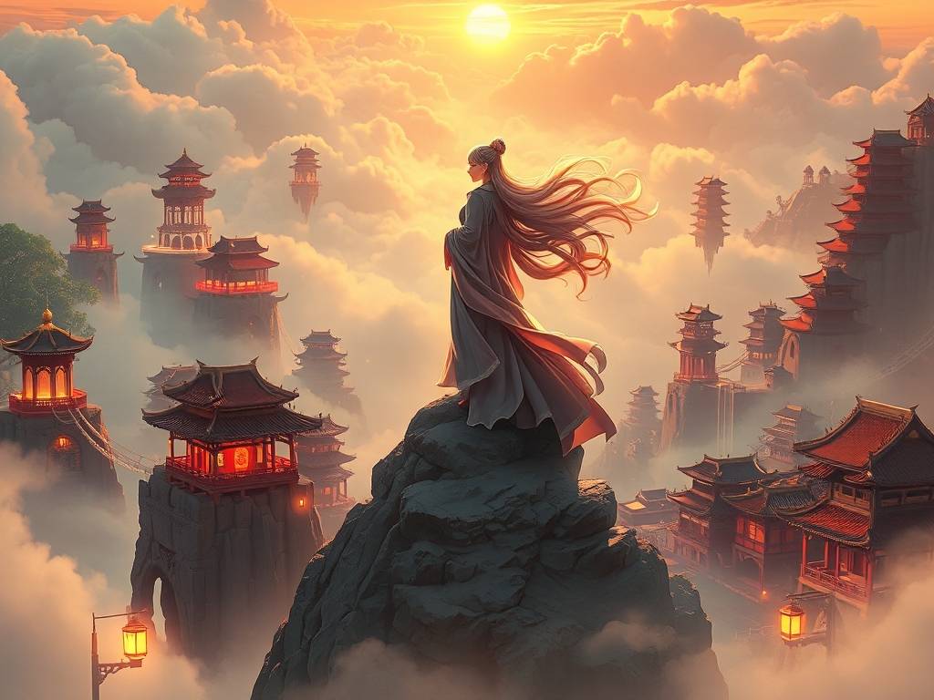千古玦尘与天龙八部SF，仙侠世界的永恒魅力与虚拟江湖的无限可能