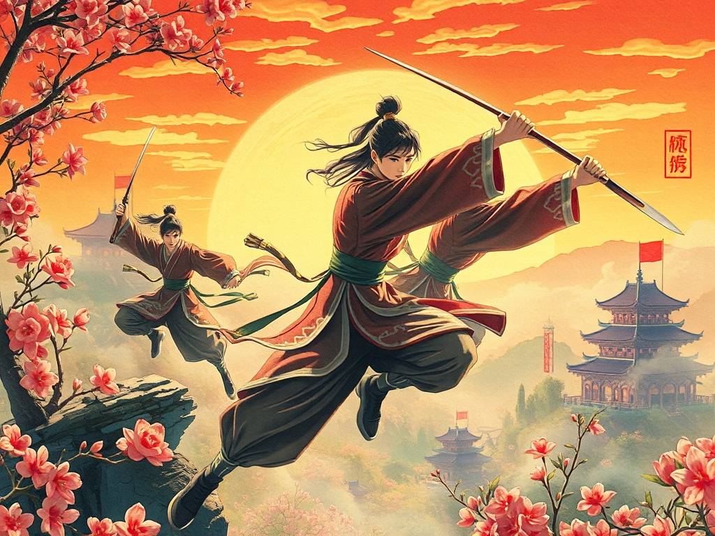 天龙八部SF，重温经典武侠世界的独特魅力