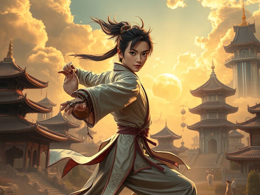 天龙八部SF，重温经典武侠世界的独特魅力