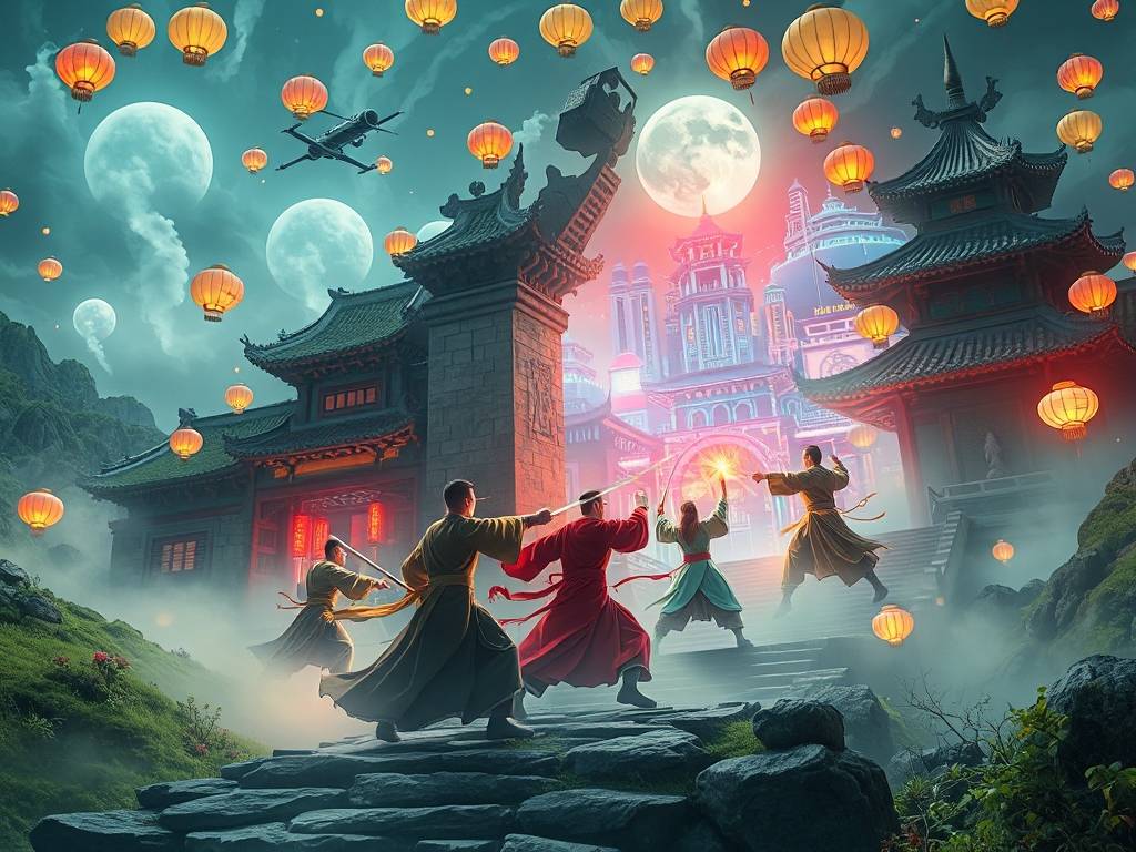 贵州天龙八部SF，武侠情怀与虚拟江湖的交织