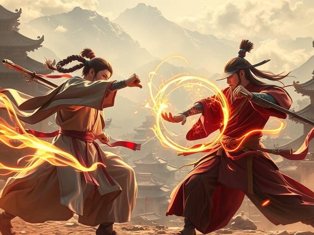 天龙八部SF决战天龙，虚拟江湖中的热血争锋(1)