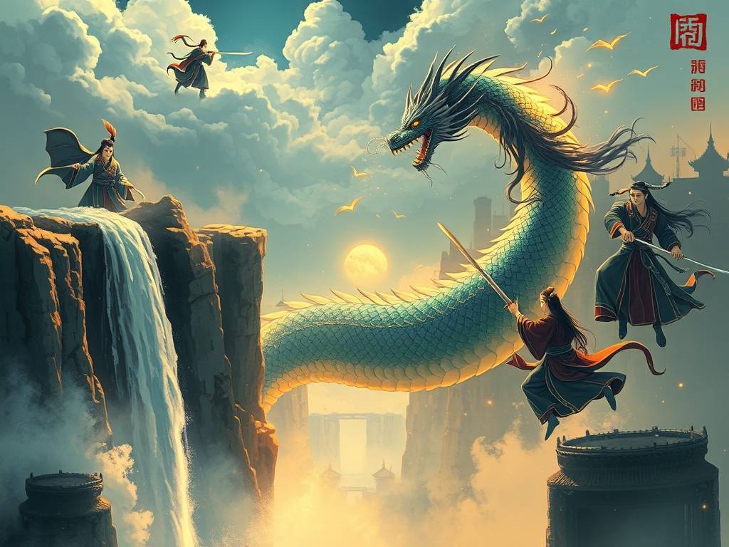天龙八部SF寻梦天龙，重温经典武侠世界的虚拟江湖