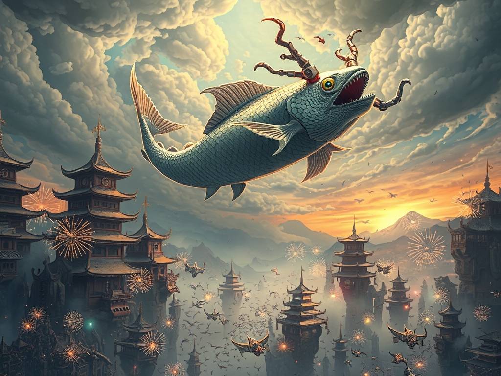 天龙八部SF斗鱼天龙，虚拟江湖的另类狂欢