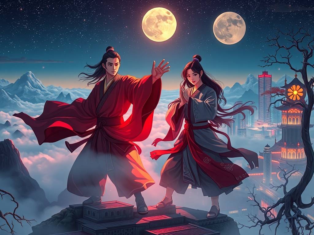 天龙八部SF，虚拟江湖中的武侠梦与现实反思