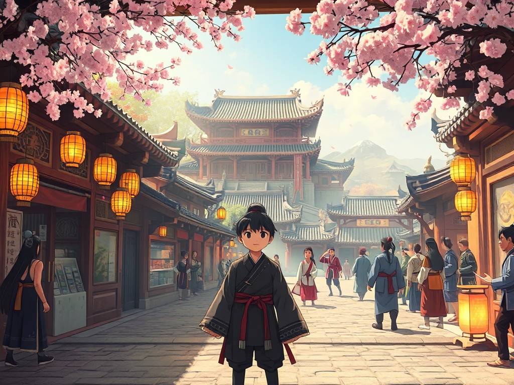 探秘SF天龙八部影视城，穿越武侠世界的奇幻之旅(1)