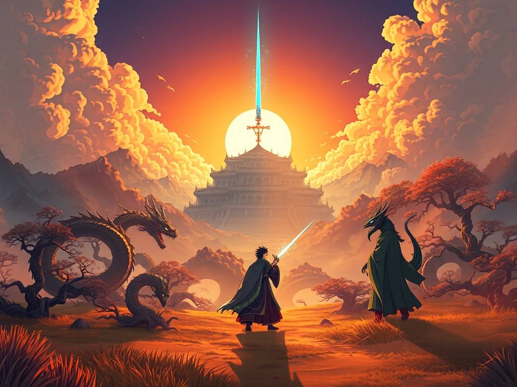 君临天下，天龙八部SF中的江湖霸业与虚拟王权