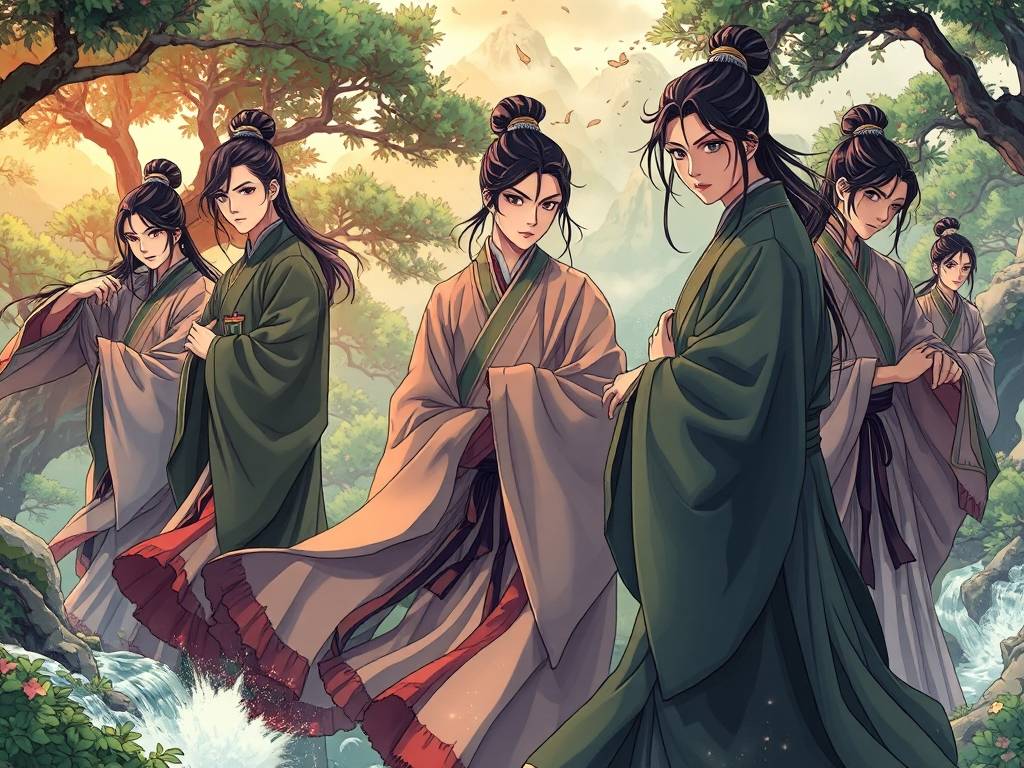 天龙八部私服高清画质，重温经典武侠的全新体验(1)
