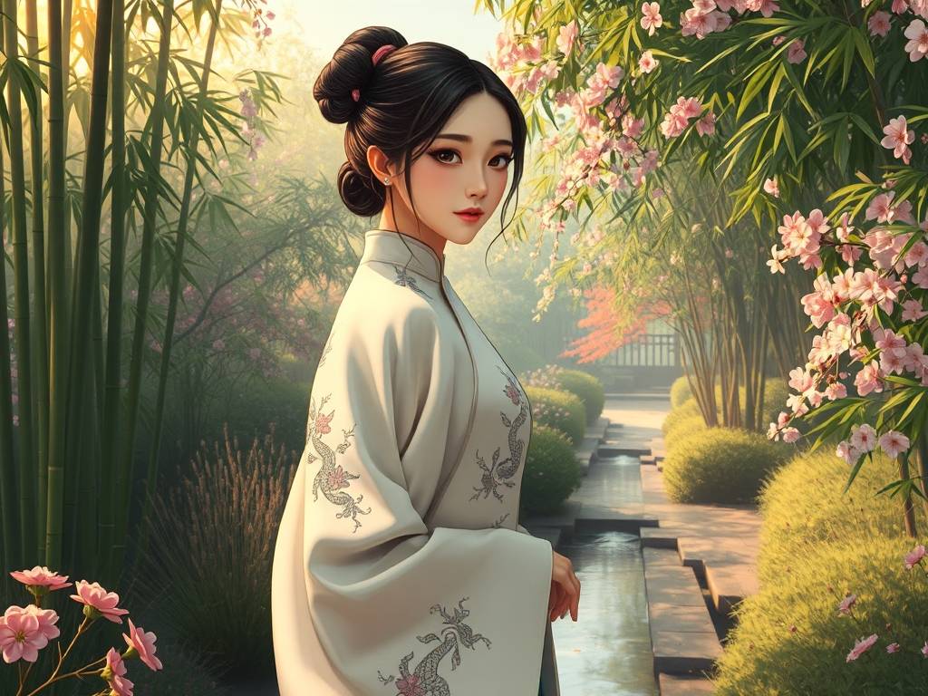 天龙八部刘诗诗私服造型解析，古典与现代的完美融合