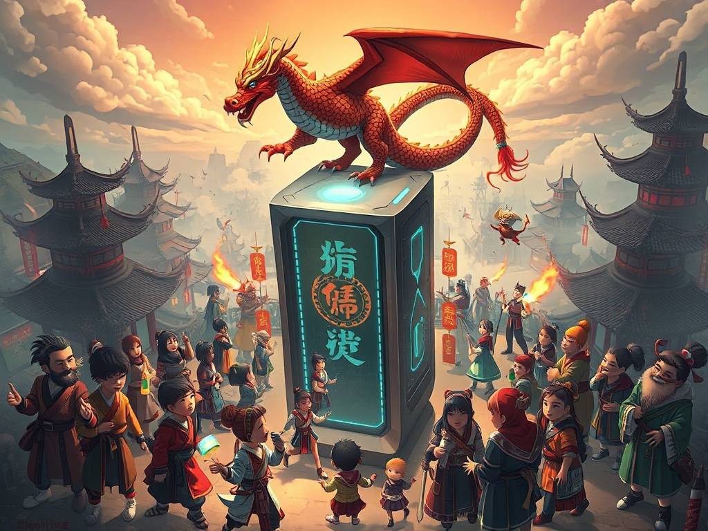 天龙八部私服一条龙，游戏私服的兴起与风险  第1张