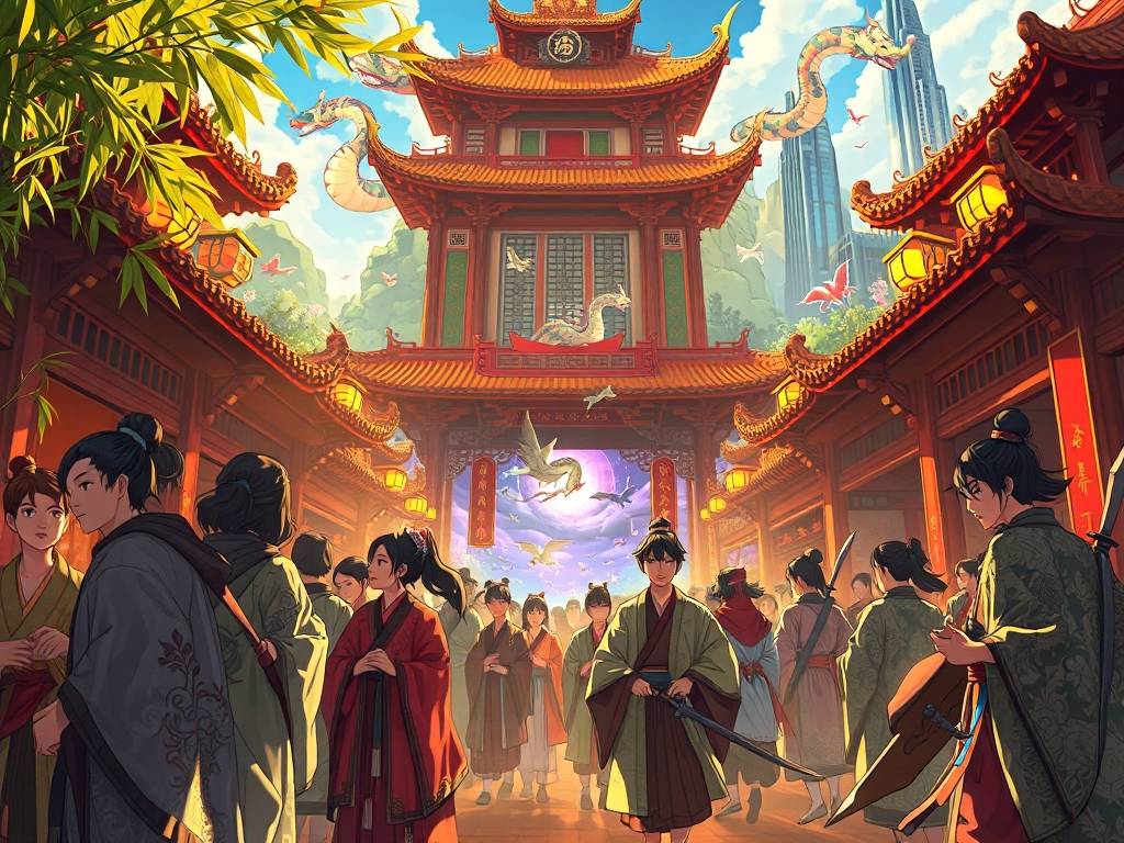天龙八部发布网，武侠情怀与游戏产业的完美结合