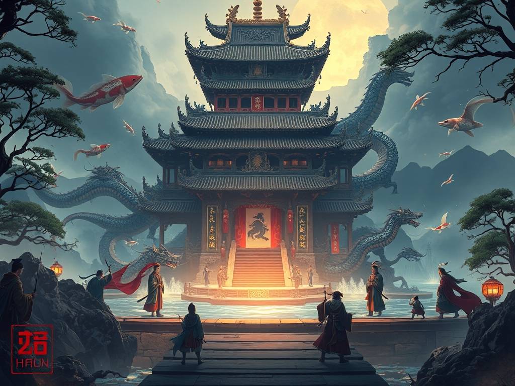 洪湖天龙八部发布网，武侠情怀与游戏文化的完美结合