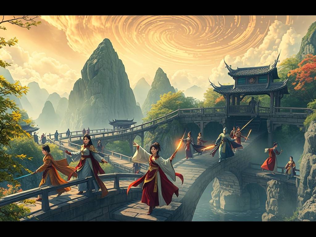 丽江天龙八部SF，虚拟江湖中的武侠梦与现实交织  第2张