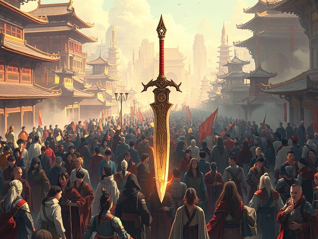 天龙八部人多的SF，重温经典武侠世界的魅力