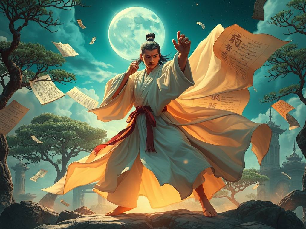 天龙八部SF无字谱，虚拟江湖中的武学奥秘与现实启示  第2张