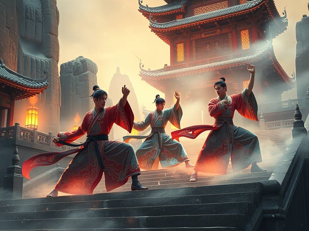时光深处的江湖梦，SF天龙八部怀旧照片中的武侠记忆  第2张