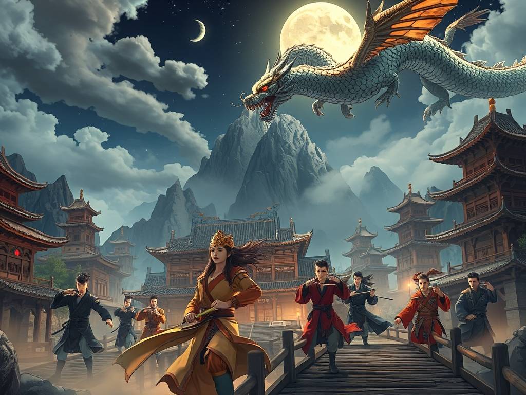龙门客栈与SF天龙八部，武侠世界的现实与幻想交织