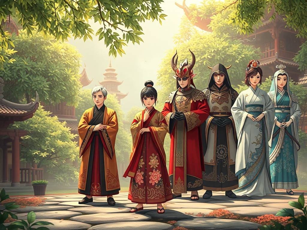 天龙八部私服职业选择指南，哪个职业最适合你？  第2张