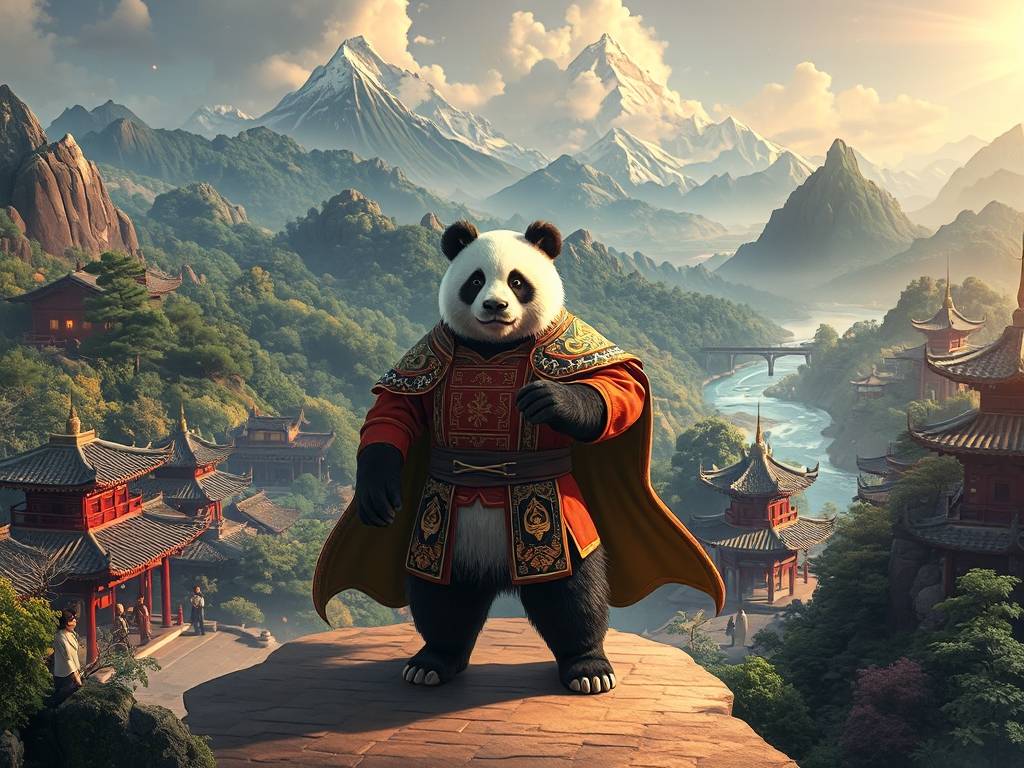 新天龙八部私服熊猫新服震撼开启，经典武侠再掀热潮