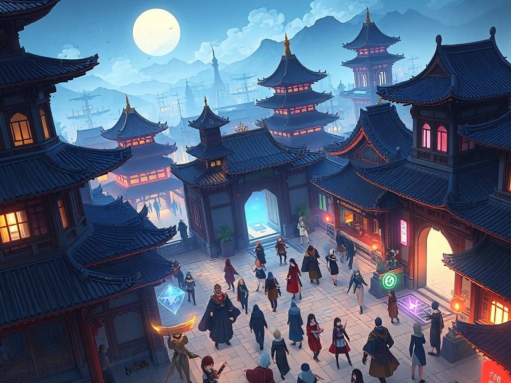 天龙八部游戏私服大全，探索非官方服务器的魅力与风险  第5张