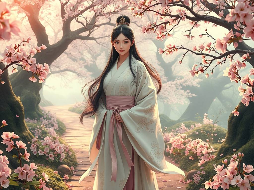 天龙八部私服新体验，桃花门派的神秘魅力