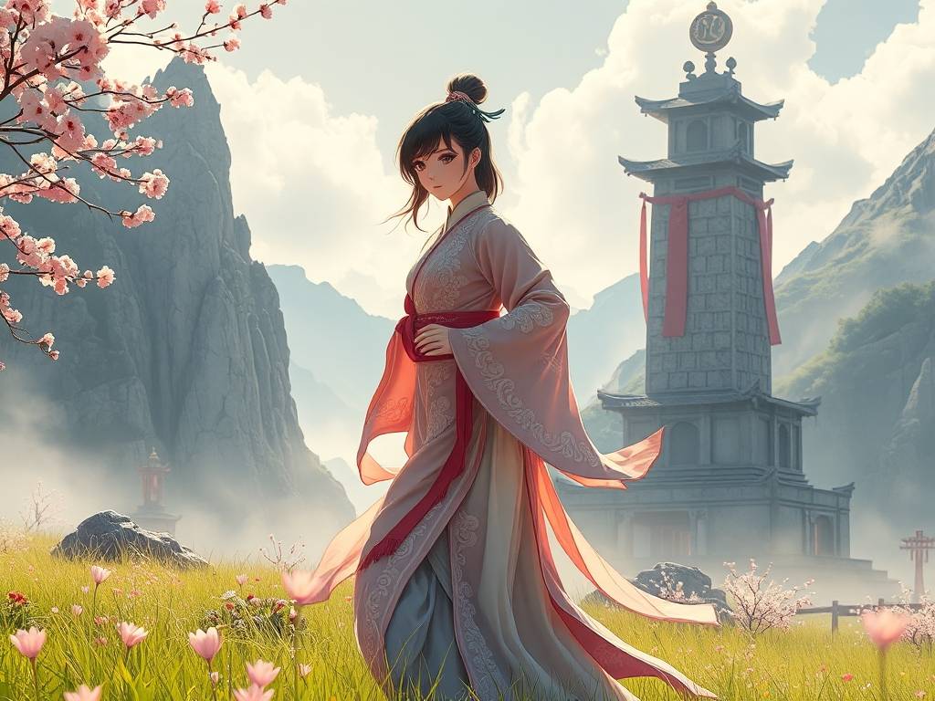 天龙八部私服新体验，桃花门派的神秘魅力  第4张