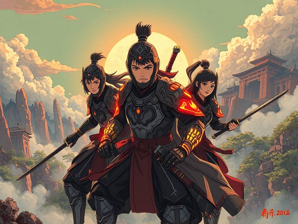 天龙八部SF荣耀版本，经典武侠世界的全新演绎