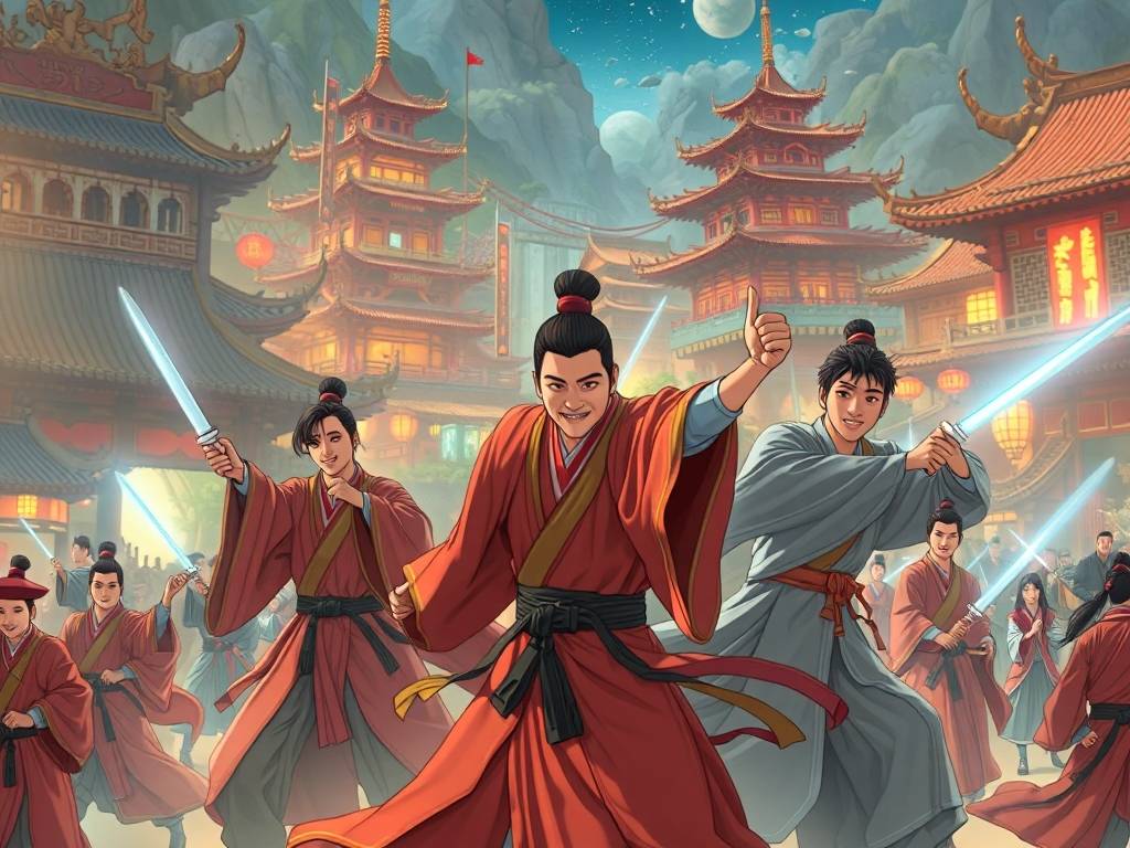 天龙八部SF，好玩人多，重温武侠经典的热血江湖  第4张