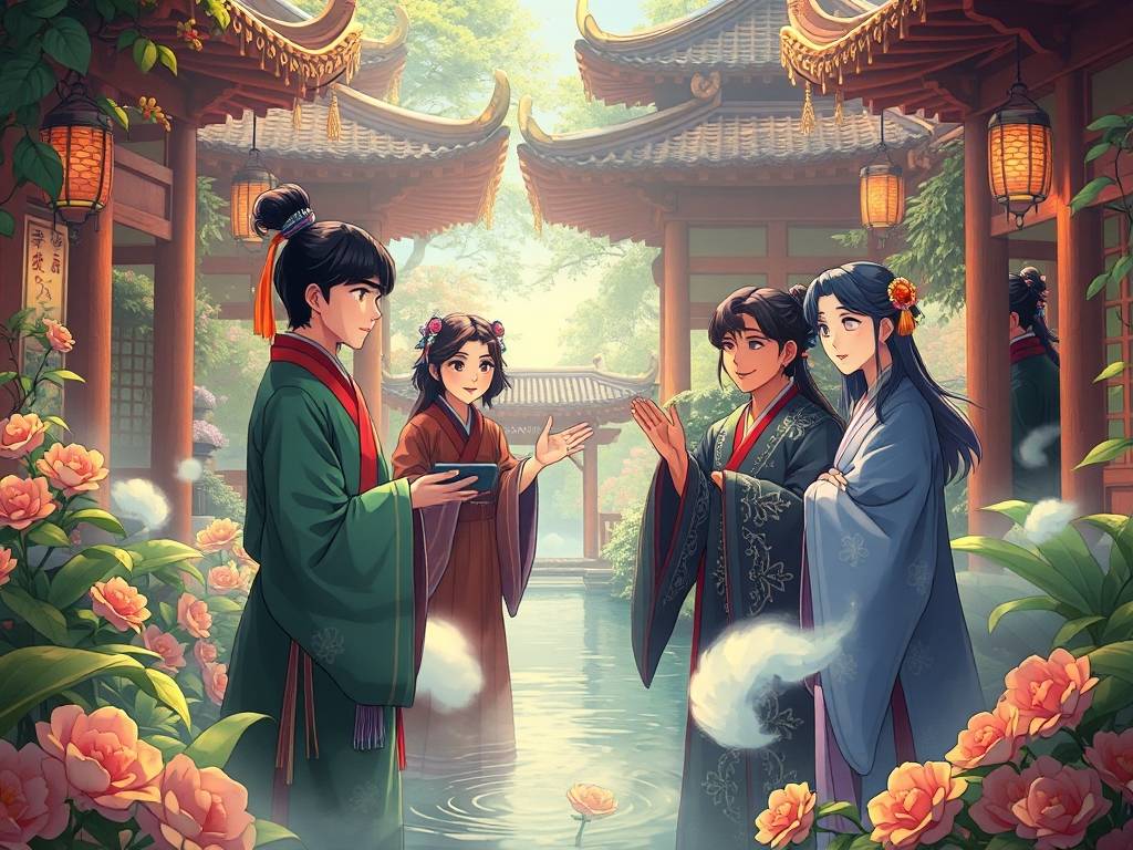 天龙八部私服中的毛毛现象，虚拟江湖的另类生态  第4张