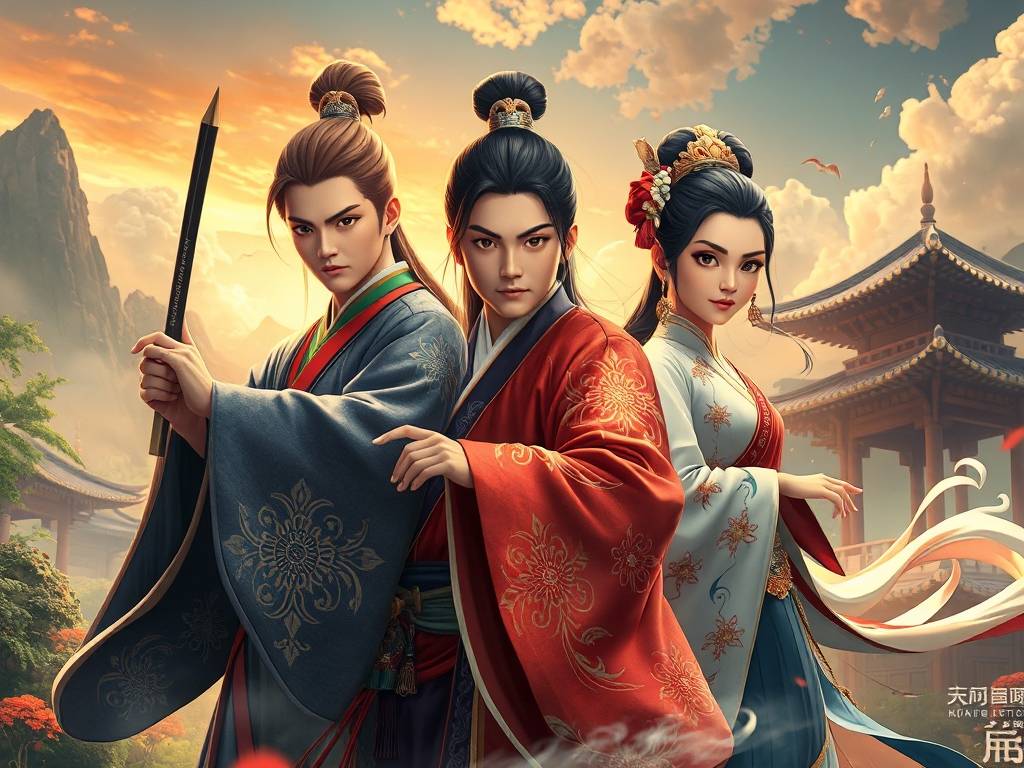新天龙八部唯美3D私服，重温经典武侠世界的绝美体验
