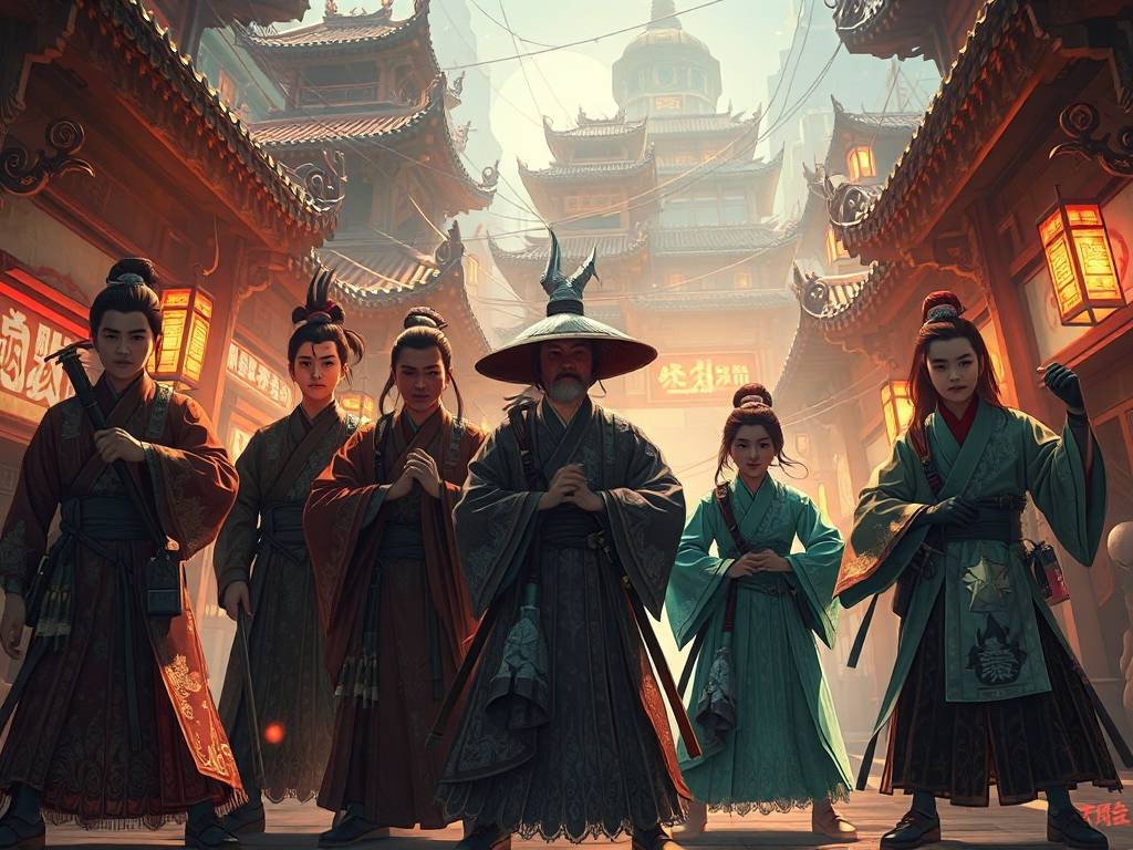 天龙八部SF，重温经典武侠世界的私服魅力