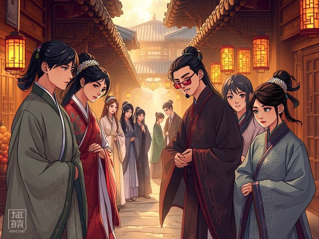 天龙八部七情六欲私服，虚拟江湖中的情感与欲望  第4张