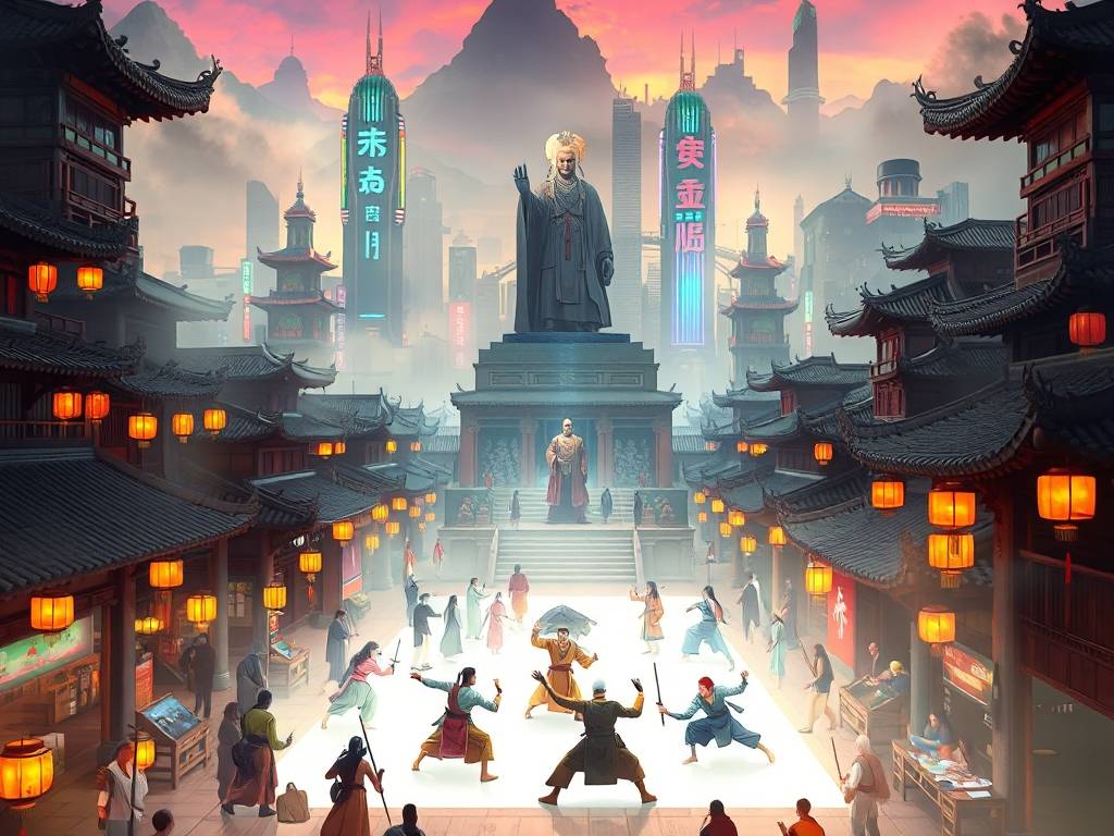 天龙八部SF发布网乐，怀旧与创新的游戏世界  第3张
