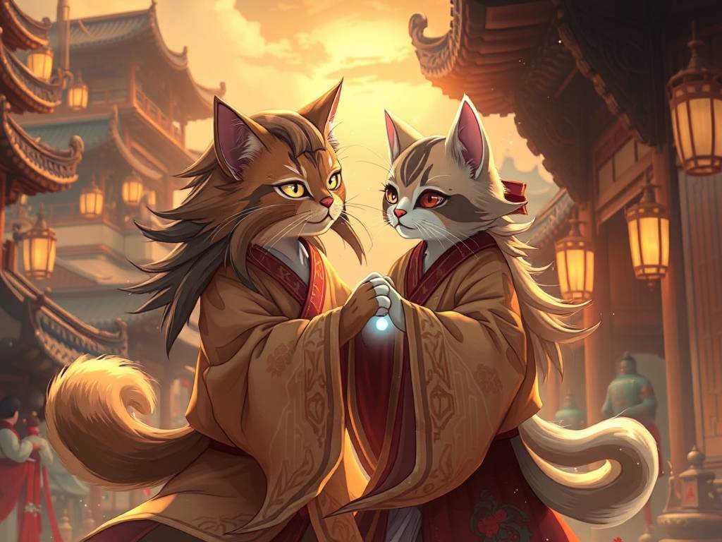 天龙八部SF猫猫，虚拟江湖中的萌宠奇缘  第4张