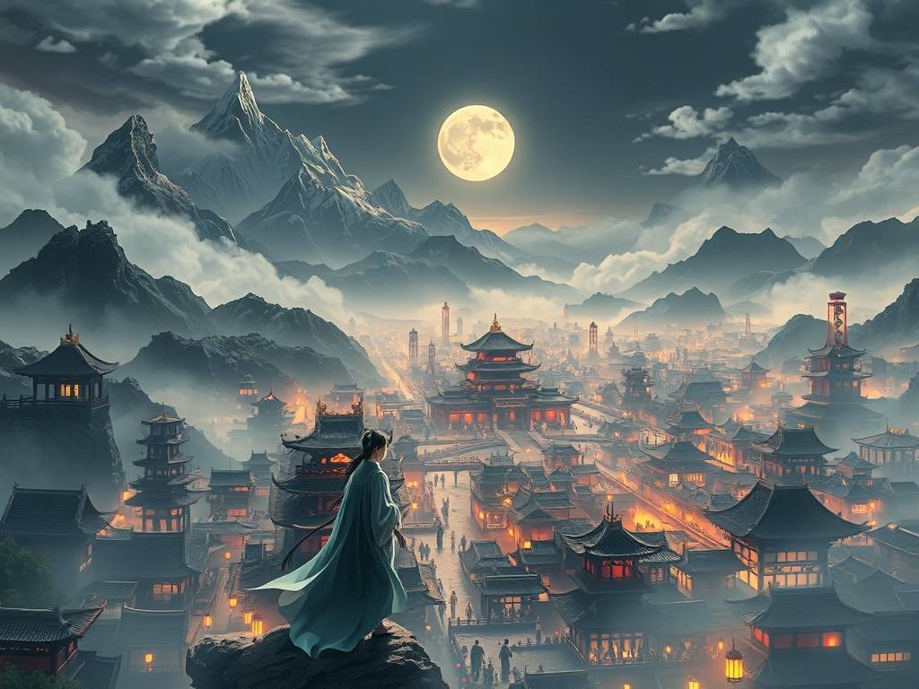 SF天龙八部十大家族风云录，虚拟江湖的权力博弈与情感羁绊  第5张